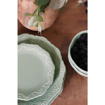 Köksservis Provence Müsliskål 4-pack H10/Ø14 cm Grön