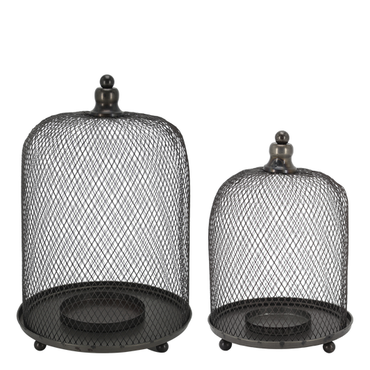 Ljuslykta 2-pack Fil de fer H33/Ø22 cm