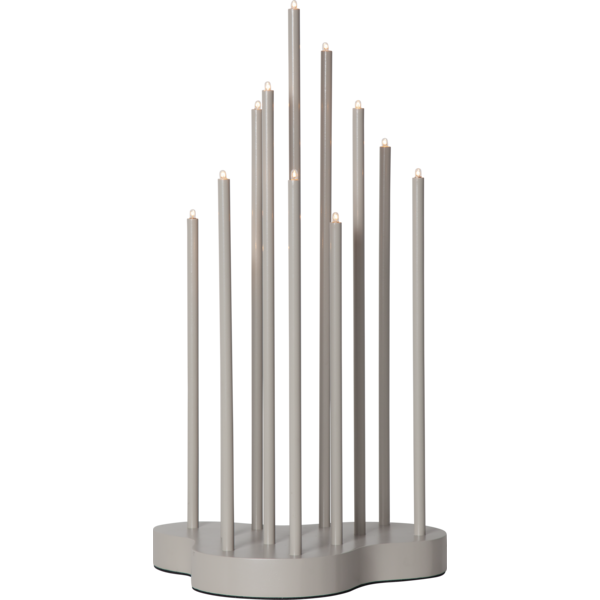 Adventsljusstake Buzz 43 cm Beige