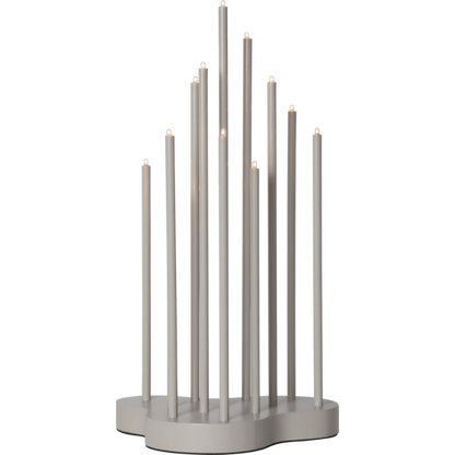 Adventsljusstake Buzz 43 cm Beige