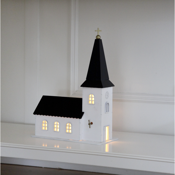 Belysning Jul Churchill 25,5x12x35 cm