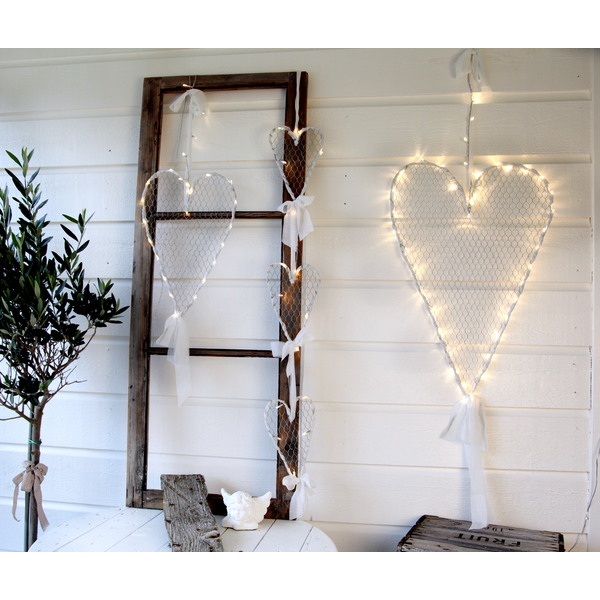 Belysning Jul Hjärta 65 cm