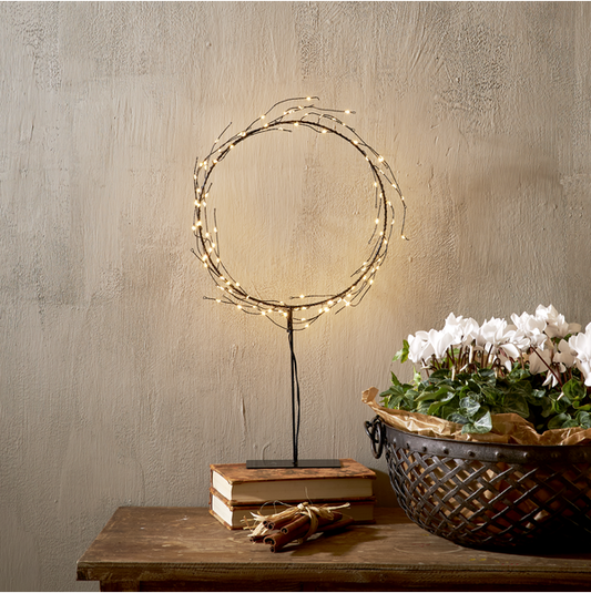 Belysning Jul Krans Nike 95 små led punkter