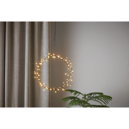 Belysning Jul Krans Nike 24x24 cm