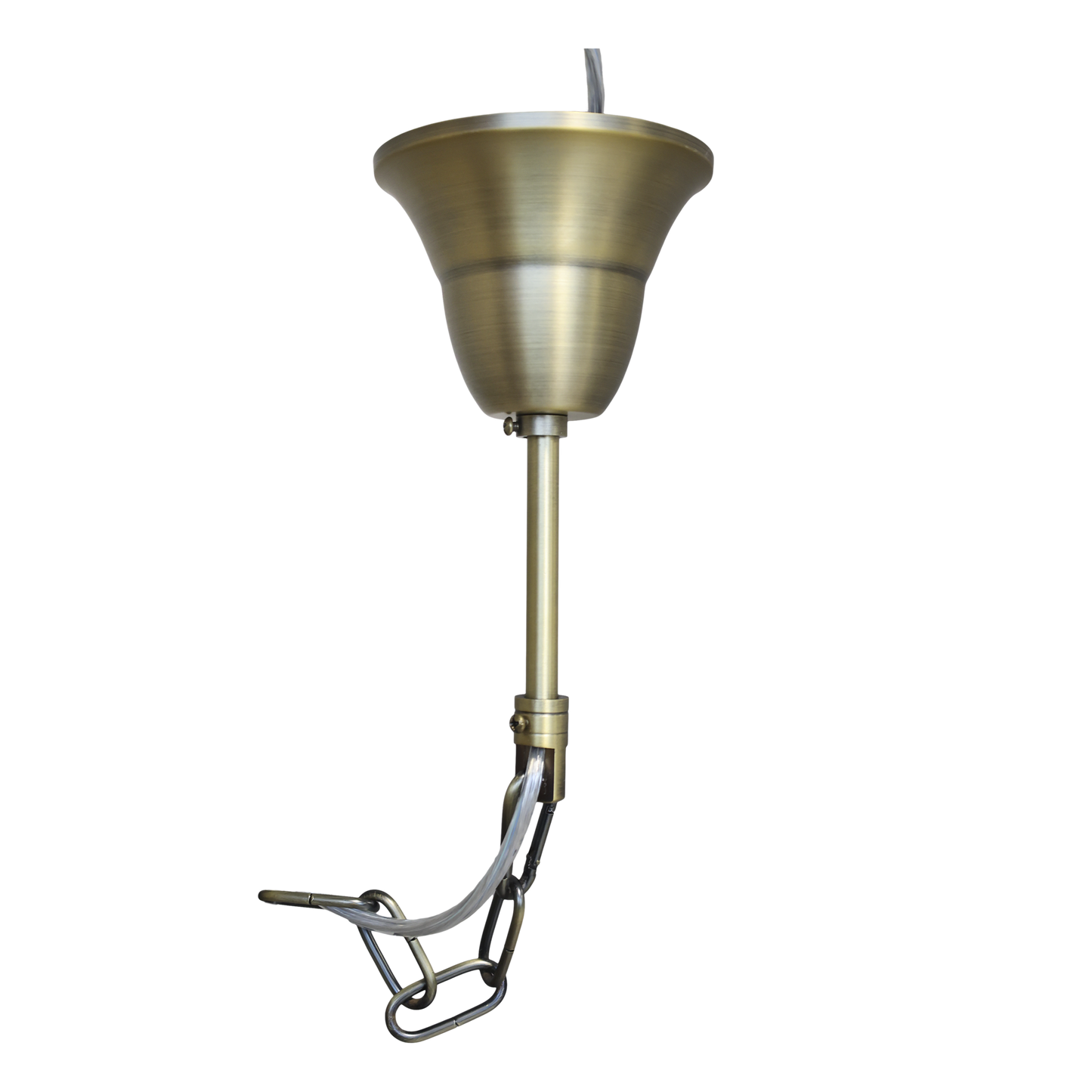 Chic Antique Lampa Versailles fransk ljuskrona med glasprismor H75/Ø55 cm