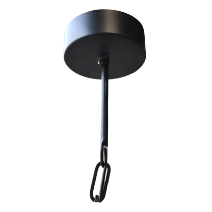 Chic Antique Lampa Ljuskrona med träpärlor H90/Ø50 cm