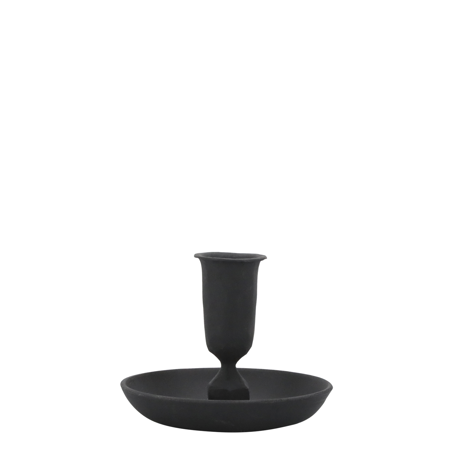 Ljusstake 2-pack Järn antik svart H9/Ø9 cm