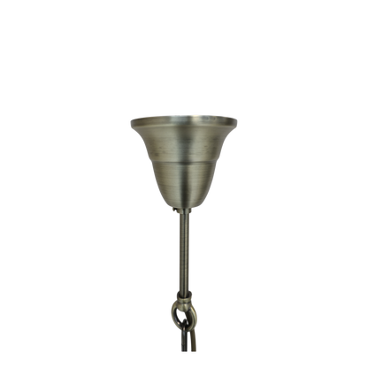 Chic Antique Lampa Versailles Ljuskrona med droppformade glasprismor 40x120x40 cm