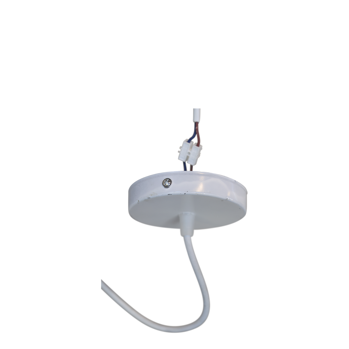 Taklampa Pärlemorsskal H90/Ø50 cm creme I lager December 2026