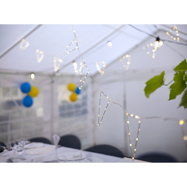 Div. belysning Ljusslinga Vimpel 240 cm