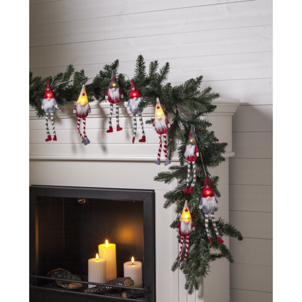 Belysning Jul Ljusslinga tomte 140 cm