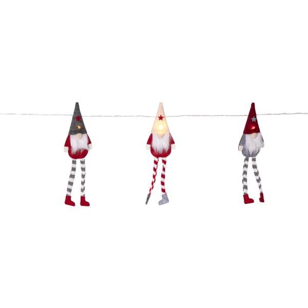 Belysning Jul Ljusslinga tomte 140 cm