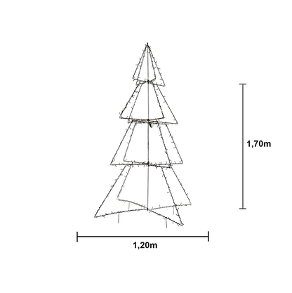 Juldekoration Utomhus Gran 170 cm