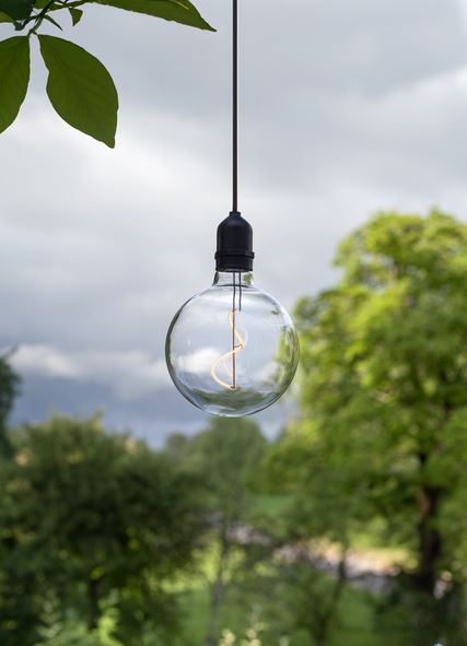 Div. Trädgårdsbelysning Hängande dekoration Bowl Transparent