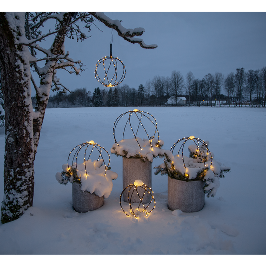 Juldekoration Utomhus Klot 30 cm