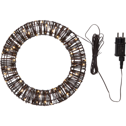 Juldekoration Utomhus Konstrotting Krans 40 cm