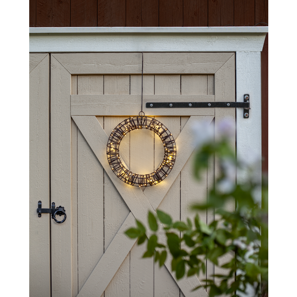 Juldekoration Utomhus Konstrotting Krans 40 cm