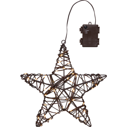 Juldekoration Utomhus Konstrotting Stjärna 30 cm