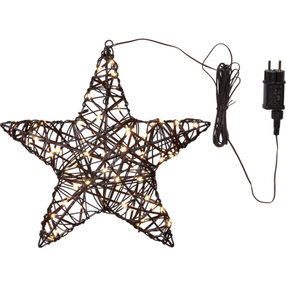 Juldekoration Utomhus Konstrotting Stjärna 40 cm