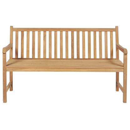 Trädgårdsbänk 150 cm teak