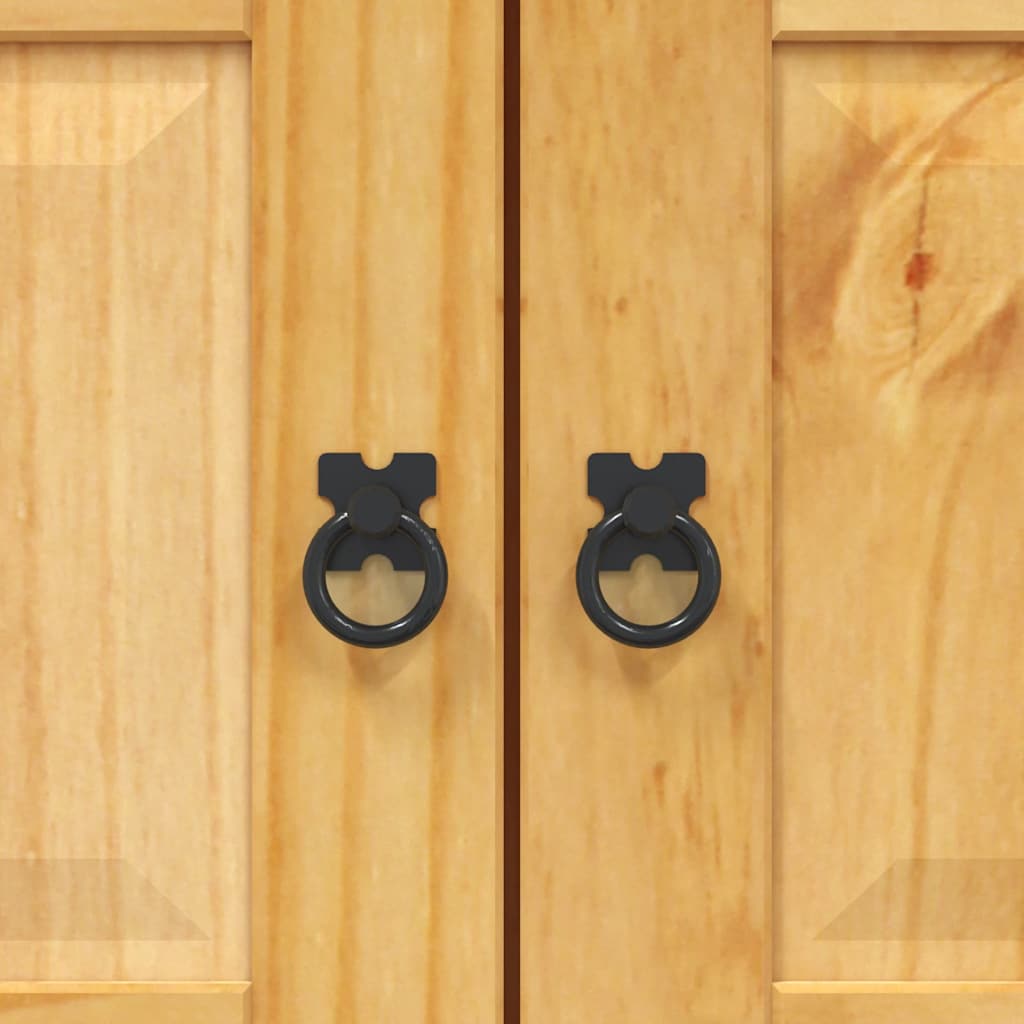 TV-Möbel Trä TV-Bänk mexikansk Coronastil furu 80x43x78 cm