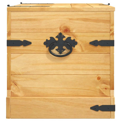 Förvaringskista mexikansk Coronastil furu 91x49,5x47 cm