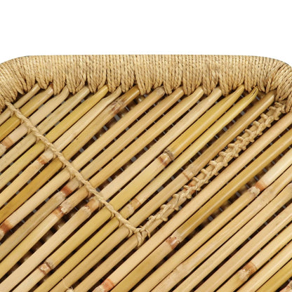 Soffbord Trä bambu oktogon 60x60x45 cm