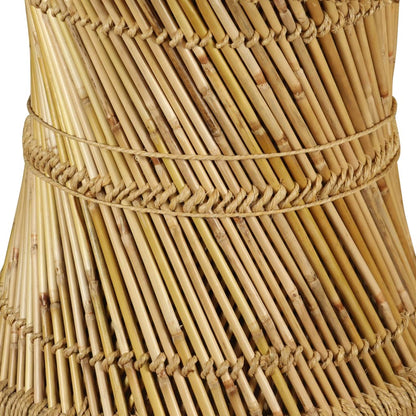 Soffbord Trä bambu oktogon 60x60x45 cm