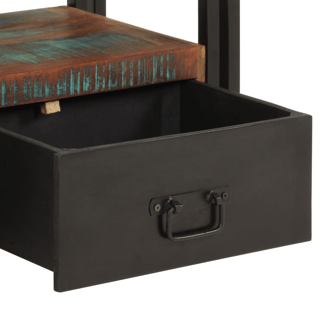 TV-Möbel Trä TV-Bänk massivt återvunnet Trä 120x30x40 cm