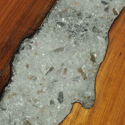 Avlastningsbord Konsollbord Trä i teak 100x35x75 cm