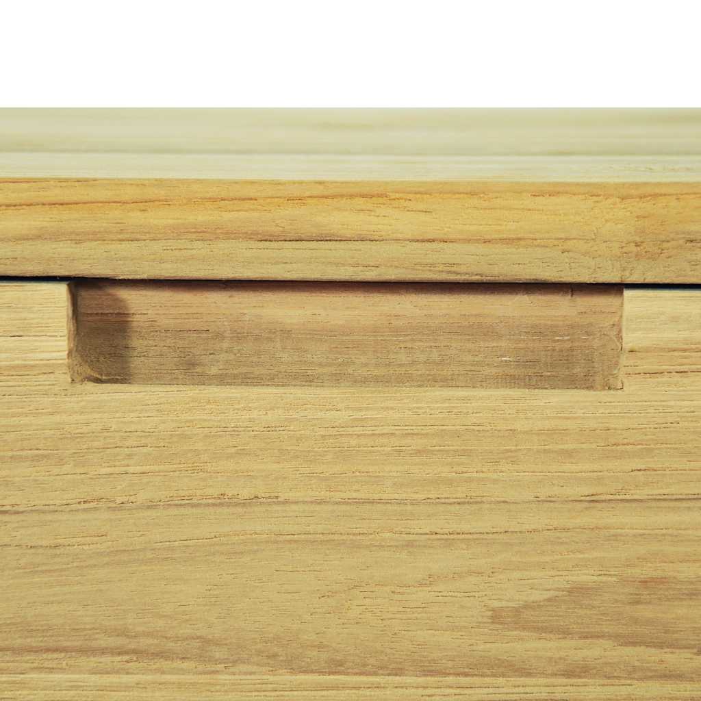 Avlastningsbord Konsollbord Trä 120x35x76 cm massiv teak