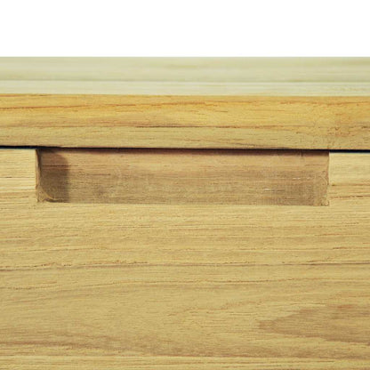 Avlastningsbord Konsollbord Trä 120x35x76 cm massiv teak