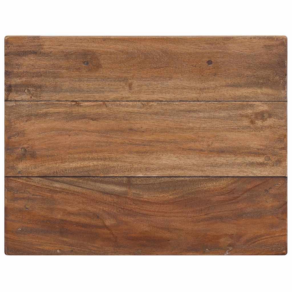 Sängbord massivt mahognyträ 40x30x51 cm