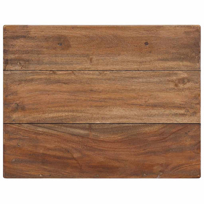 Sängbord massivt mahognyträ 40x30x51 cm