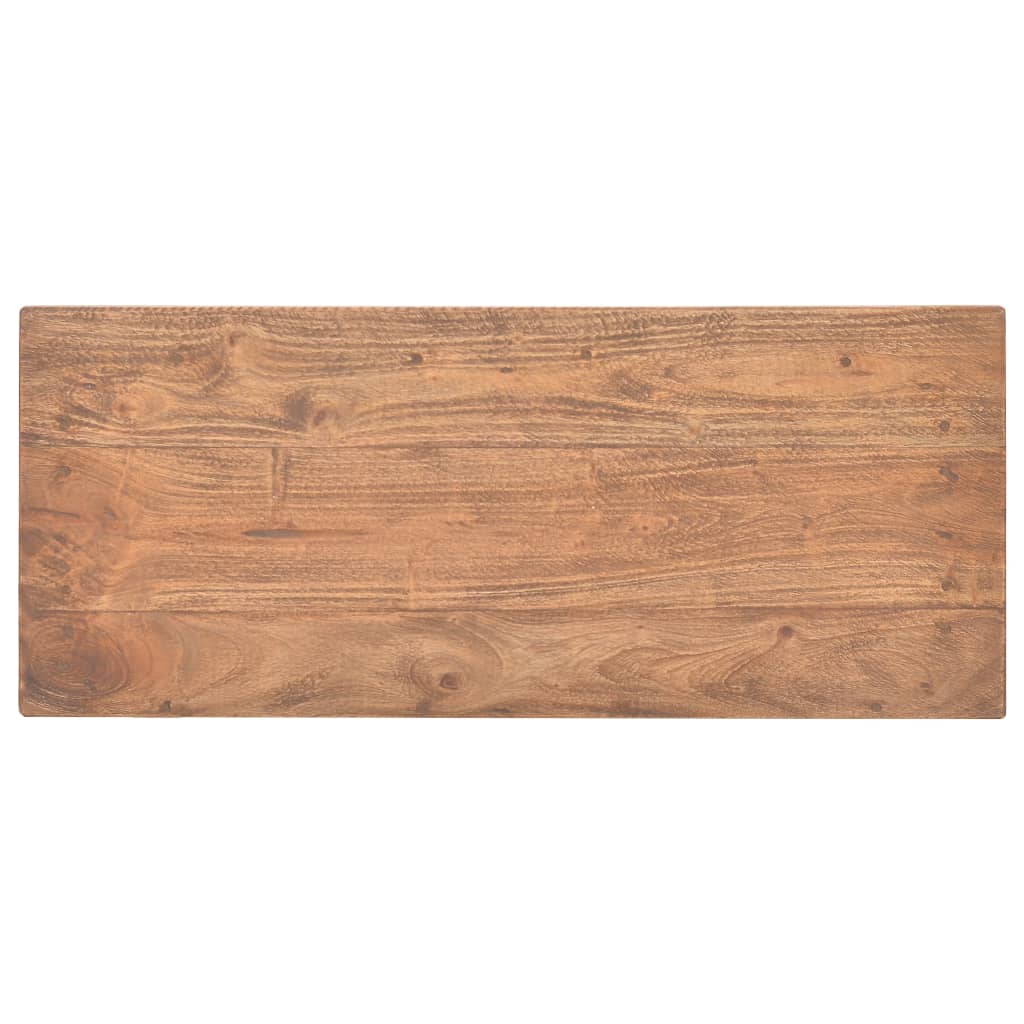 Avlastningsbord Konsollbord Trä massivt mahognyträ 69x28x70 cm
