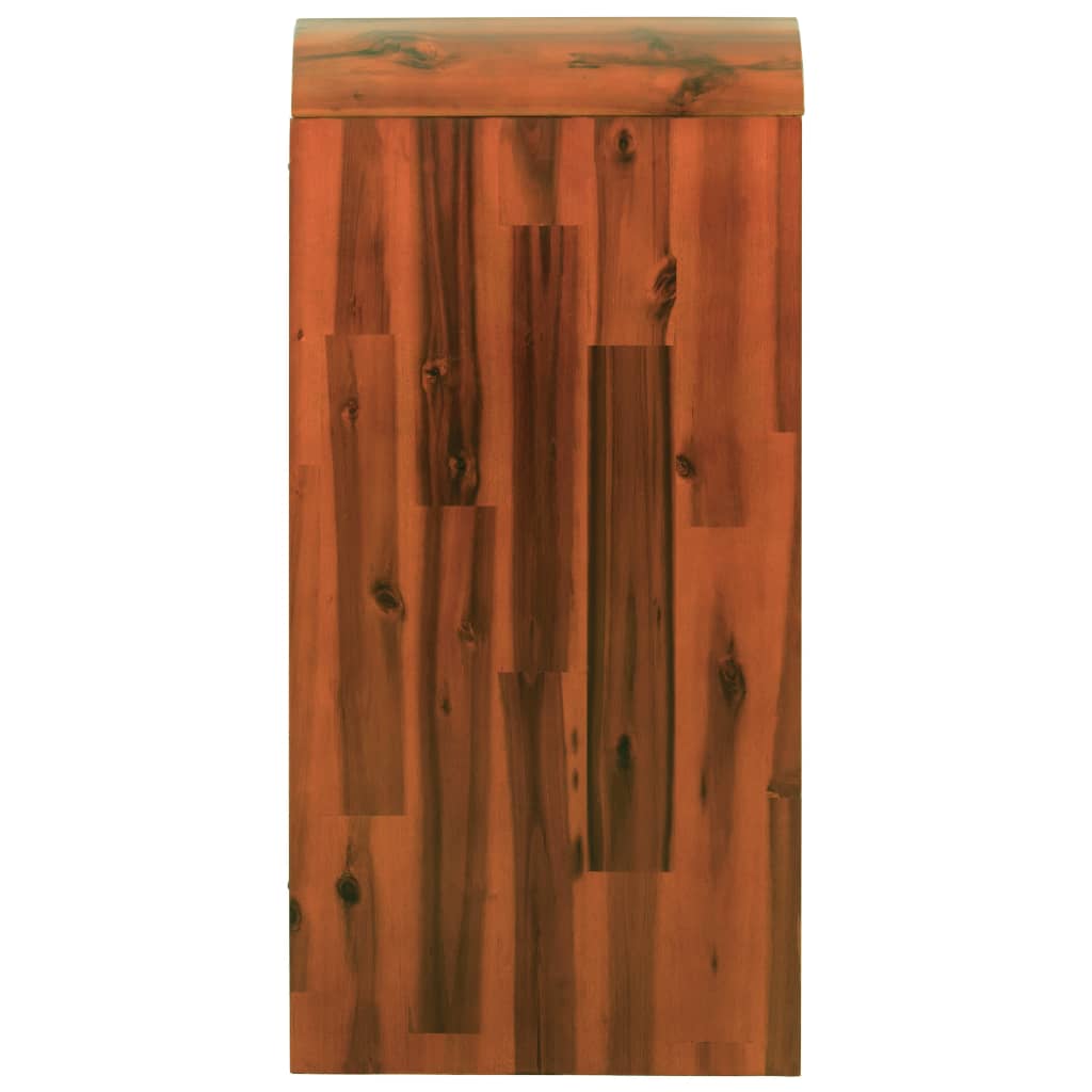Byrå Trä massivt akaciaträ 90x37x75 cm