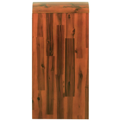 Byrå Trä massivt akaciaträ 90x37x75 cm