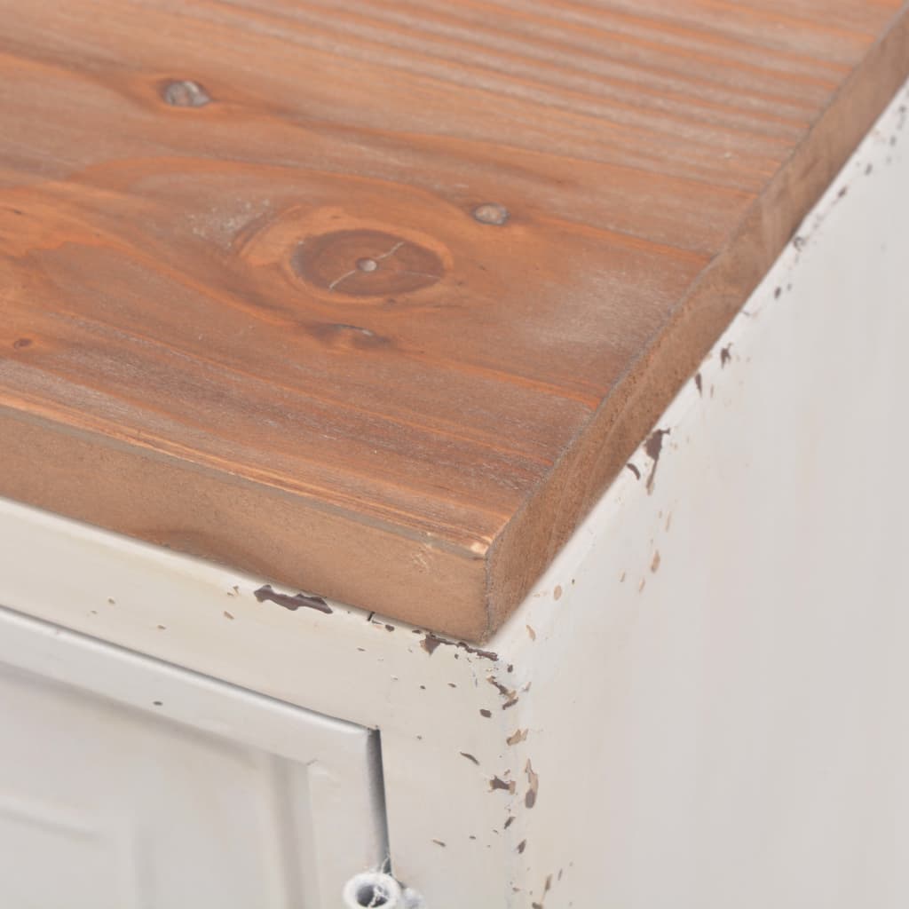 TV-Möbel Vit TV-Bänk 120x30x40 cm