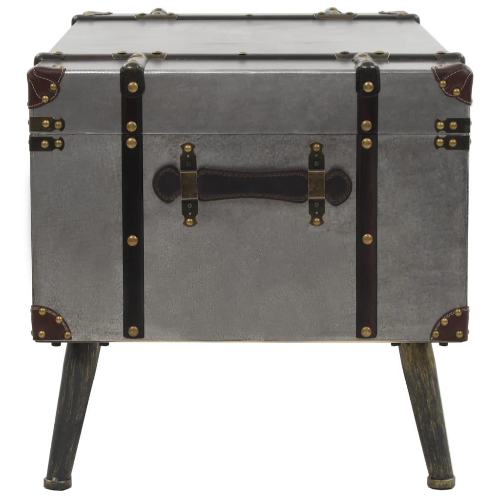 Soffbord DIV. och aluminium 102x51x47,5 cm