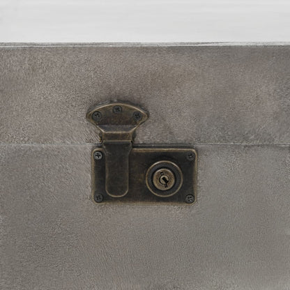 Soffbord DIV. och aluminium 102x51x47,5 cm