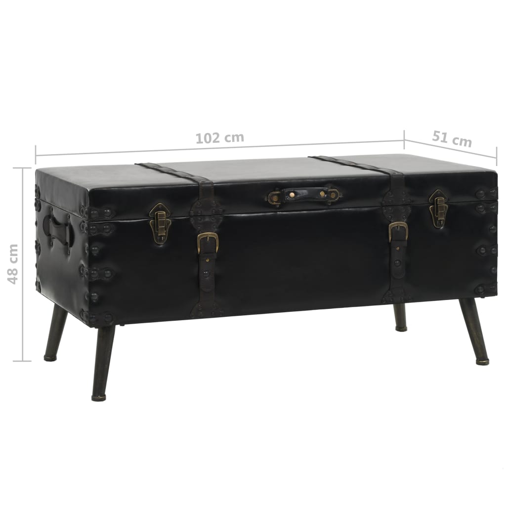 Soffbord DIV. och stål 102x51x48 cm