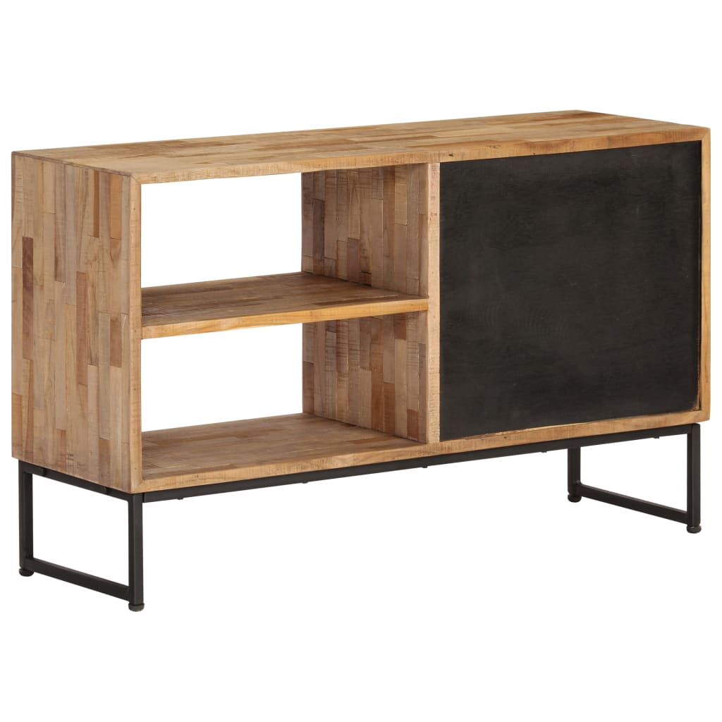 TV-Möbel Trä TV-Bänk massiv återvunnen teak 90x30x55 cm