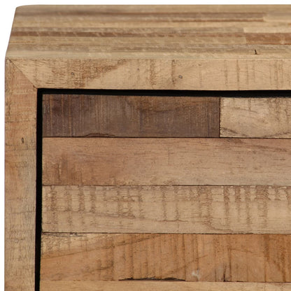 TV-Möbel Trä TV-Bänk massiv återvunnen teak 90x30x55 cm