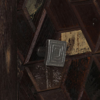 Sängbord Nattduksbord Trä massivt återvunnet Trä 40x30x50 cm