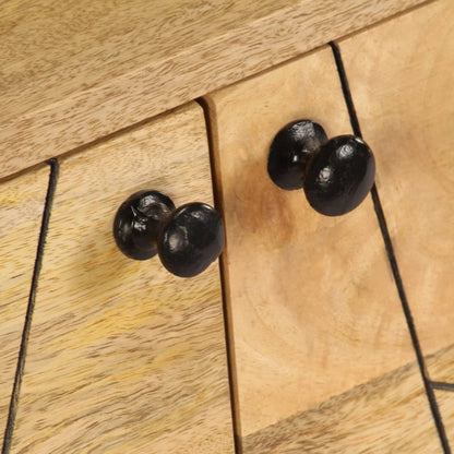 TV-Möbel Trä TV-Bänk massivt mangoträ 140x30x40 cm