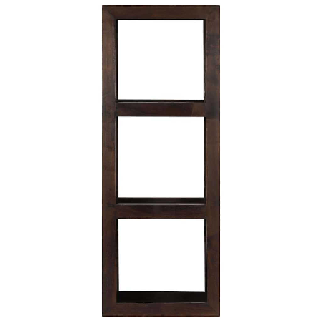 Bokhylla Trä massivt akaciaträ 40x30x110 cm