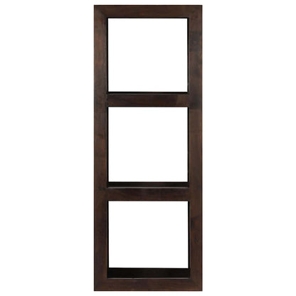 Bokhylla Trä massivt akaciaträ 40x30x110 cm