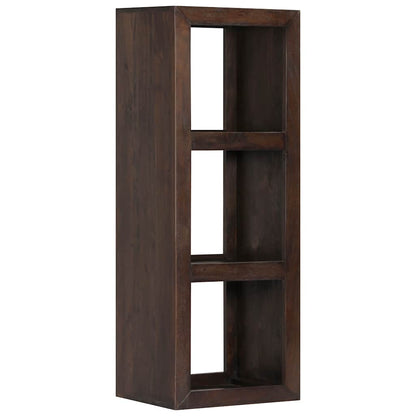 Bokhylla Trä massivt akaciaträ 40x30x110 cm