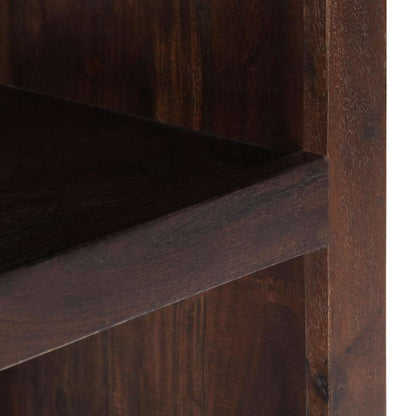 Bokhylla Trä massivt akaciaträ 40x30x110 cm