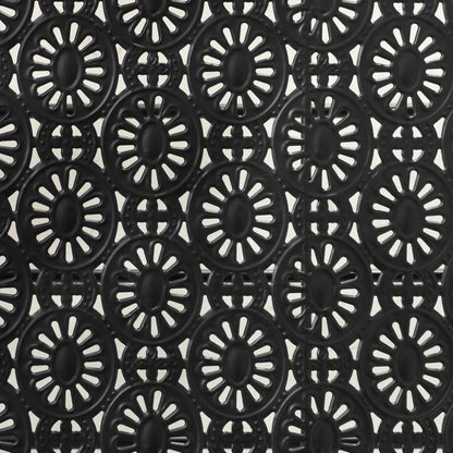 Soffbord DIV. Hopfällbart vintage stil metall 100x50x45 cm svart